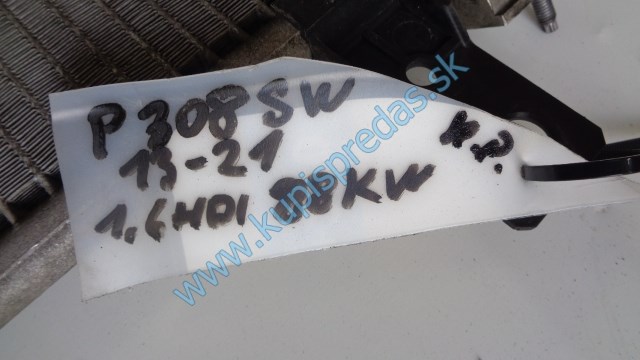 chladič klimatizácie na peugeot 308 1,6hdi T9, 9616746580B